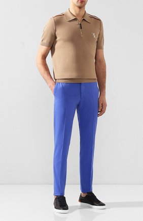 Мужской хлопковые брюки RALPH LAUREN синего цвета по цене 43550 руб., арт. 790802188 | Фото 2 Мужской хлопковые брюки RALPH LAUREN синего цвета, арт. 790802188 | Фото 2