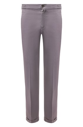 Мужской льняные брюки KITON серого цвета по цене 78600 руб., арт. UFPLACJ07S40 | Фото 1 Мужской льняные брюки KITON серого цвета, арт. UFPLACJ07S40 | Фото 1