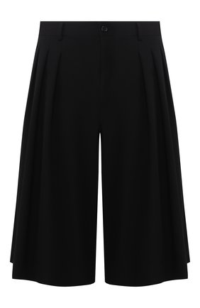 Мужские шерстяные шорты COMME DES GARCONS HOMME PLUS черного цвета по цене 31700 руб., арт. PE-P019-051 | Фото 1 Мужские шерстяные шорты COMME DES GARCONS HOMME PLUS черного цвета, арт. PE-P019-051 | Фото 1