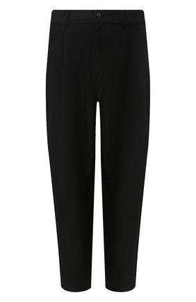 Мужской брюки COMME DES GARCONS HOMME PLUS черного цвета по цене 37150 руб., арт. PE-P025-051 | Фото 1 Мужской брюки COMME DES GARCONS HOMME PLUS черного цвета, арт. PE-P025-051 | Фото 1