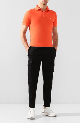 Мужское хлопковое поло STONE ISLAND оранжевого цвета по цене 13550 руб., арт. 721524212 | Фото 2 Мужское хлопковое поло STONE ISLAND оранжевого цвета, арт. 721524212 | Фото 2