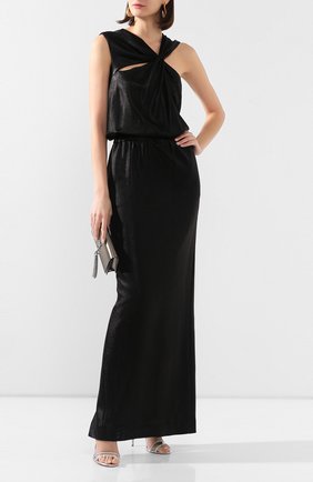 Женское платье-макси TOM FORD черного цвета по цене 288500 руб., арт. ABJ444-FAX512 | Фото 2 Женское платье-макси TOM FORD черного цвета, арт. ABJ444-FAX512 | Фото 2