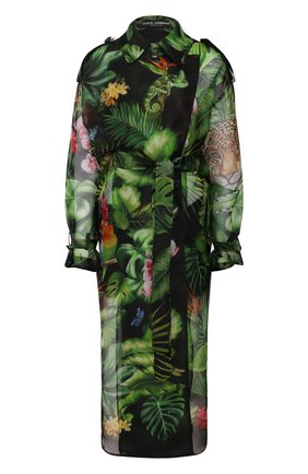 Женский шелковый тренч DOLCE & GABBANA разноцветного цвета по цене 259500 руб., арт. F0Z73T/GDU47 | Фото 1 Женский шелковый тренч DOLCE & GABBANA разноцветного цвета, арт. F0Z73T/GDU47 | Фото 1