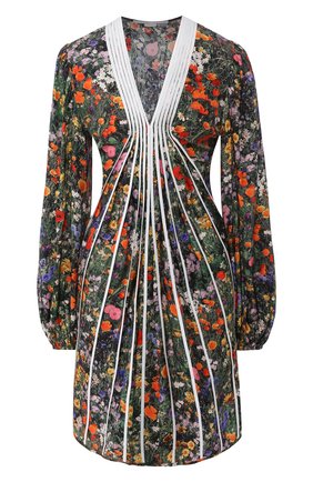 Женское шелковое платье STELLA MCCARTNEY разноцветного цвета по цене 153000 руб., арт. 600807/S0A53 | Фото 1 Женское шелковое платье STELLA MCCARTNEY разноцветного цвета, арт. 600807/S0A53 | Фото 1
