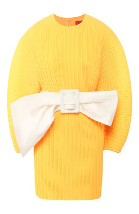 Женское платье с поясом SOLACE оранжевого цвета по цене 32600 руб., арт. 0S26074 | Фото 1 Женское платье с поясом SOLACE оранжевого цвета, арт. 0S26074 | Фото 1