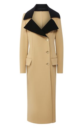 Женское шерстяное пальто PROENZA SCHOULER бежевого цвета по цене 194000 руб., арт. R2021010-AW085 | Фото 1 Женское шерстяное пальто PROENZA SCHOULER бежевого цвета, арт. R2021010-AW085 | Фото 1