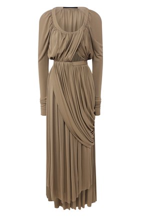 Женское платье из вискозы PROENZA SCHOULER хаки цвета по цене 194000 руб., арт. R2023000E-JY060 | Фото 1 Женское платье из вискозы PROENZA SCHOULER хаки цвета, арт. R2023000E-JY060 | Фото 1