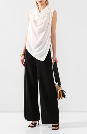 Женская шелковый топ PROENZA SCHOULER белого цвета по цене 69550 руб., арт. R2024011-BS146 | Фото 2 Женская шелковый топ PROENZA SCHOULER белого цвета, арт. R2024011-BS146 | Фото 2