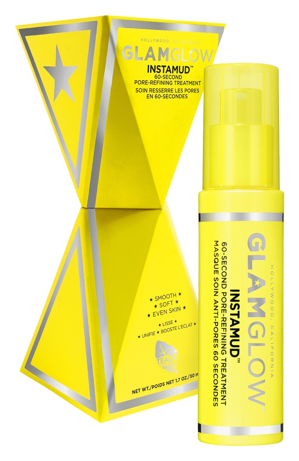 Женская маска для лица glamglow instamud 60 sec bubble mask GLAMGLOW бесцветного цвета по цене 2770 руб., арт. 889809004958 | Фото 2 Женская маска для лица glamglow instamud 60 sec bubble mask GLAMGLOW бесцветного цвета, арт. 889809004958 | Фото 2