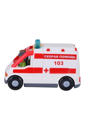 Детского игрушка скорая помощь СТМ разноцветного цвета по цене 3210 руб., арт. LVY026 | Фото 2 Детского игрушка скорая помощь СТМ разноцветного цвета, арт. LVY026 | Фото 2