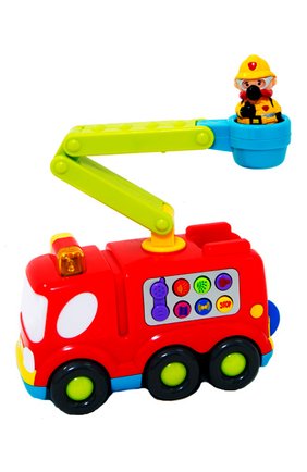 Детского игрушка пожарная машина СТМ разноцветного цвета, арт. LVY023 | Фото 1