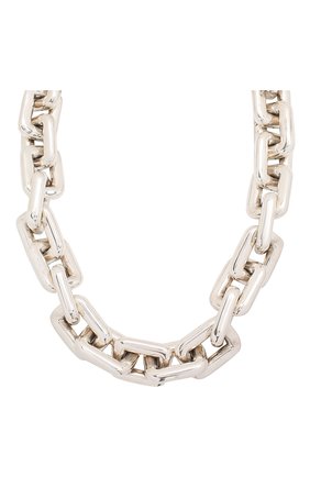 Женское колье BOTTEGA VENETA серебряного цвета по цене 423500 руб., арт. 617437/V5070 | Фото 2 Женское колье BOTTEGA VENETA серебряного цвета, арт. 617437/V5070 | Фото 2