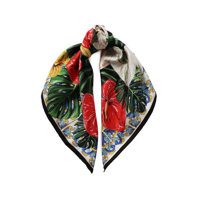 Шелковый платок Dolce&Gabbana 10999897