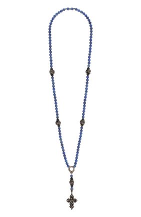 Женская бидсы ангелы и демоны GL JEWELRY синего цвета по цене 39160 руб., арт. PB603 | Фото 1 Женская бидсы ангелы и демоны GL JEWELRY синего цвета, арт. PB603 | Фото 1