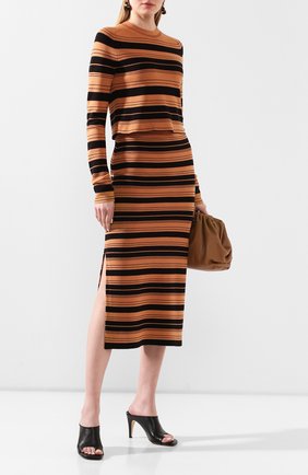 Женские кожаные мюли BOTTEGA VENETA черного цвета по цене 63350 руб., арт. 618760/VBS00 | Фото 2 Женские кожаные мюли BOTTEGA VENETA черного цвета, арт. 618760/VBS00 | Фото 2