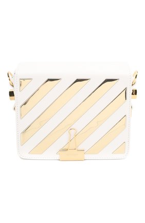 Женская сумка flap OFF-WHITE белого цвета по цене 89200 руб., арт. 0WNA011S20LEA0030176 | Фото 1 Женская сумка flap OFF-WHITE белого цвета, арт. 0WNA011S20LEA0030176 | Фото 1