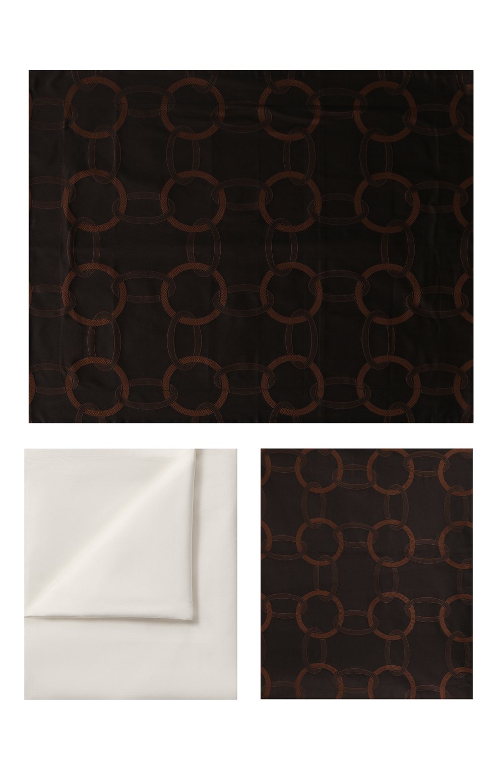 Мужского комплект постельного белья FRETTE черного цвета, арт. FR6593 E3462 260A | Фото 1