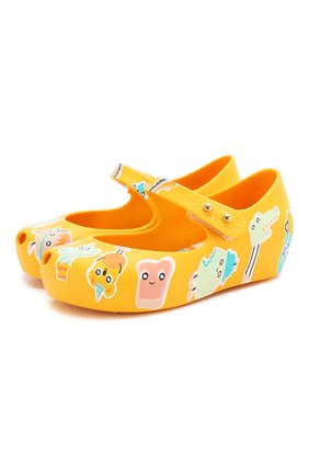 Детские туфли MELISSA желтого цвета по цене 4370 руб., арт. 32756 | Фото 1 Детские туфли MELISSA желтого цвета, арт. 32756 | Фото 1