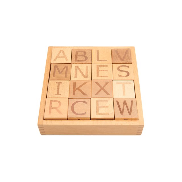 фото Набор кубиков с алфавитом kid`s concept