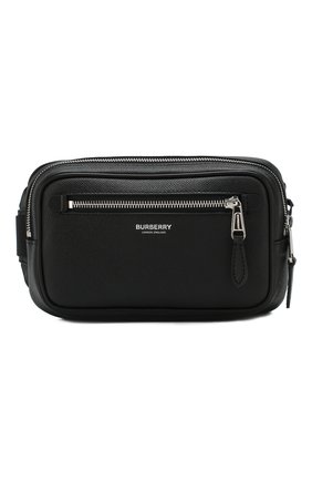 Мужская кожаная поясная сумка BURBERRY черного цвета по цене 69200 руб., арт. 8026547 | Фото 1 Мужская кожаная поясная сумка BURBERRY черного цвета, арт. 8026547 | Фото 1