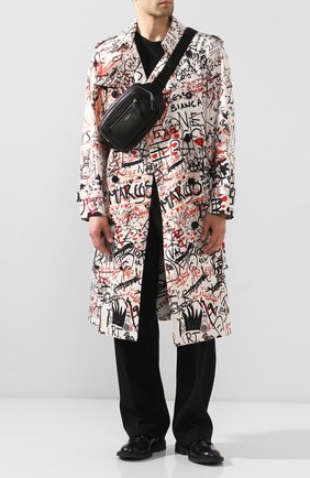 Мужская кожаная поясная сумка BURBERRY черного цвета по цене 69200 руб., арт. 8026547 | Фото 2 Мужская кожаная поясная сумка BURBERRY черного цвета, арт. 8026547 | Фото 2