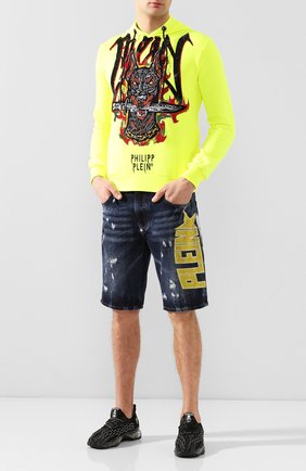 Мужские кроссовки hyper shock runner PHILIPP PLEIN черного цвета по цене 36240 руб., арт. P20S USC0049 PTE003N | Фото 2 Мужские кроссовки hyper shock runner PHILIPP PLEIN черного цвета, арт. P20S USC0049 PTE003N | Фото 2