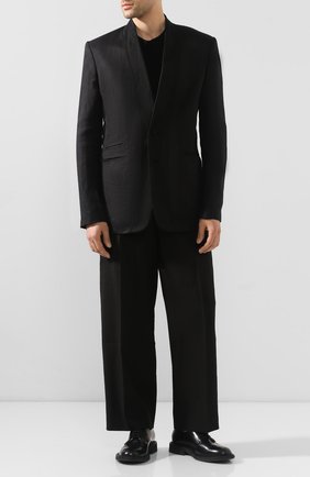 Мужской брюки JACQUEMUS черного цвета по цене 43650 руб., арт. 205PA01/12990 | Фото 2 Мужской брюки JACQUEMUS черного цвета, арт. 205PA01/12990 | Фото 2