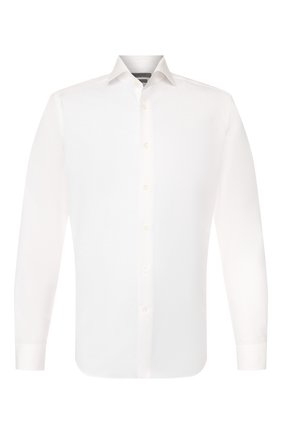 Мужская сорочка из хлопка и льна CORNELIANI белого цвета по цене 22200 руб., арт. 85P002-0111616/00 | Фото 1 Мужская сорочка из хлопка и льна CORNELIANI белого цвета, арт. 85P002-0111616/00 | Фото 1