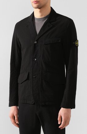 Мужской хлопковый костюм STONE ISLAND черного цвета по цене 66800 руб., арт. 721580141 | Фото 2 Мужской хлопковый костюм STONE ISLAND черного цвета, арт. 721580141 | Фото 2