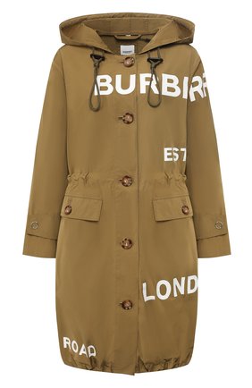 Женский плащ polperro BURBERRY хаки цвета по цене 76100 руб., арт. 8029106 | Фото 1 Женский плащ polperro BURBERRY хаки цвета, арт. 8029106 | Фото 1