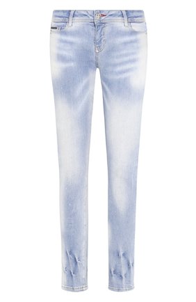 Женские джинсы PHILIPP PLEIN синего цвета по цене 31710 руб., арт. P20C WDT1379 PDE004N | Фото 1 Женские джинсы PHILIPP PLEIN синего цвета, арт. P20C WDT1379 PDE004N | Фото 1
