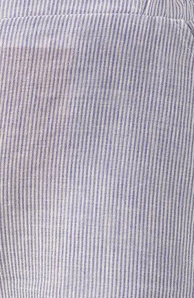 Женские шорты EVA B.BITZER голубого цвета, арт. 10310566 | Фото 5 (Женское Кросс-КТ: Шорты-одежда; Длина Ж (юбки, платья, шорты): Мини; Материал внешний: Хлопок, Вискоза; Стили: Кэжуэл)