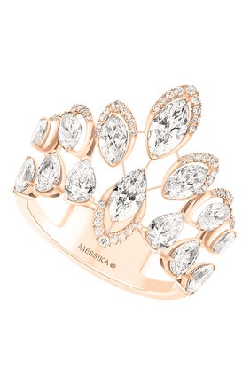 Женские кольцо MESSIKA бесцветного цвета, арт. 07367-PG | Фото 1 (Материал сплава: Розовое золото; Драгоценные камни: Бриллианты)