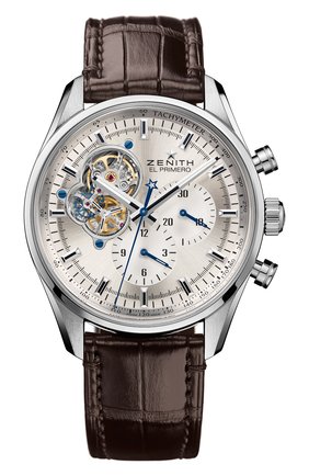 Мужские часы chronomaster chronograph steel ZENITH серебряного цвета по цене 808000 руб., арт. 03.2040.4061/01.C | Фото 1 Мужские часы chronomaster chronograph steel ZENITH серебряного цвета, арт. 03.2040.4061/01.C | Фото 1