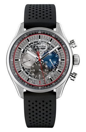Мужские часы 36000 vph chronograph open ZENITH серого цвета по цене 648000 руб., арт. 03.2522.400/69.R | Фото 1 Мужские часы 36000 vph chronograph open ZENITH серого цвета, арт. 03.2522.400/69.R | Фото 1