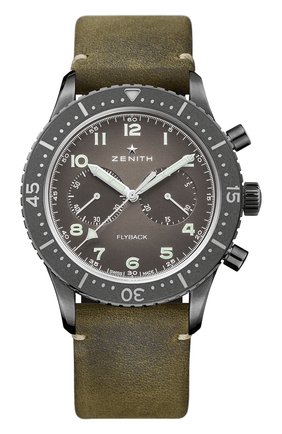 Мужские часы pilot cronometro tipo cp-2 flyback ZENITH хаки цвета по цене 716000 руб., арт. 11.2240.405/21.C | Фото 1 Мужские часы pilot cronometro tipo cp-2 flyback ZENITH хаки цвета, арт. 11.2240.405/21.C | Фото 1