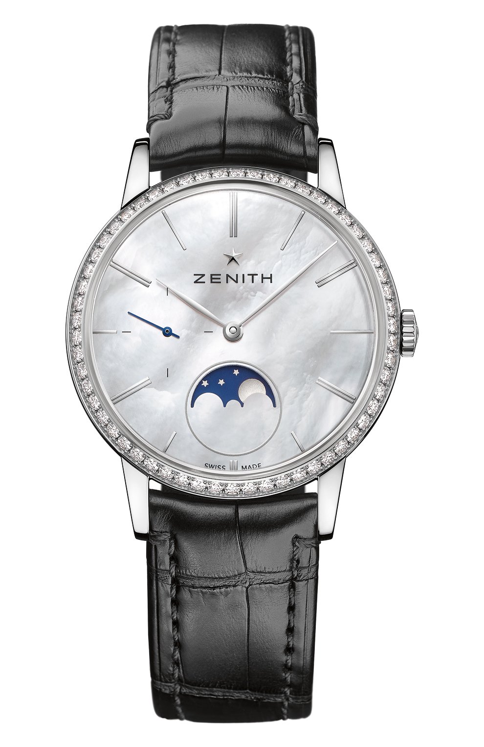 Женские часы lady moonphase ZENITH перламутрового цвета, арт. 16.2320.692/80.C | Фото 1