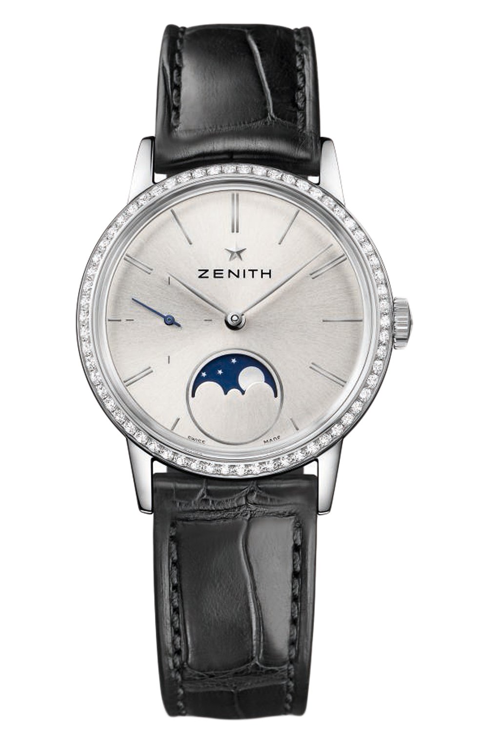 Женские часы lady moonphase steel ZENITH серебряного цвета, арт. 16.2330.692/01.C | Фото 1