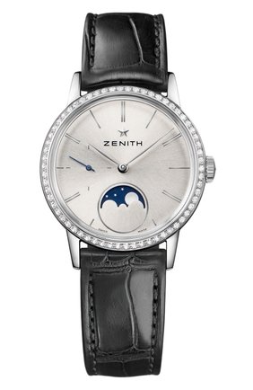 Женские часы lady moonphase steel ZENITH серебряного цвета по цене 672000 руб., арт. 16.2330.692/01.C | Фото 1 Женские часы lady moonphase steel ZENITH серебряного цвета, арт. 16.2330.692/01.C | Фото 1