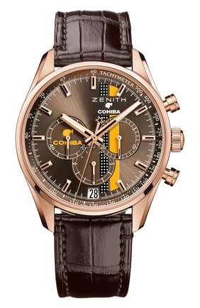 Мужские часы 36000 vph chronomaster 1969 cohiba ZENITH бесцветного цвета по цене 1624000 руб., арт. 18.2041.400/76.C | Фото 1 Мужские часы 36000 vph chronomaster 1969 cohiba ZENITH бесцветного цвета, арт. 18.2041.400/76.C | Фото 1 (Механизм: Автомат; Материал корпуса: Розовое золото; Цвет циферблата: Другое)