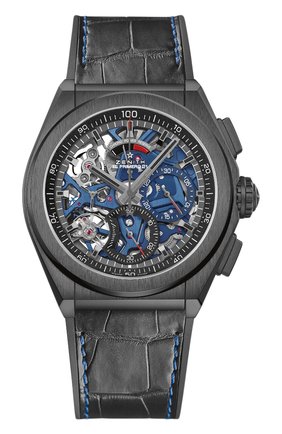 Мужские часы el primero 21 ceramic ZENITH темно-серого цвета по цене 1228000 руб., арт. 49.9001.9004/78.R915 | Фото 1 Мужские часы el primero 21 ceramic ZENITH темно-серого цвета, арт. 49.9001.9004/78.R915 | Фото 1