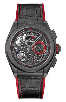 Мужские часы defy for russia special edition el primero 21 ZENITH черного цвета по цене 1420000 руб., арт. 49.9002.9004/68.R | Фото 1 Мужские часы defy for russia special edition el primero 21 ZENITH черного цвета, арт. 49.9002.9004/68.R | Фото 1