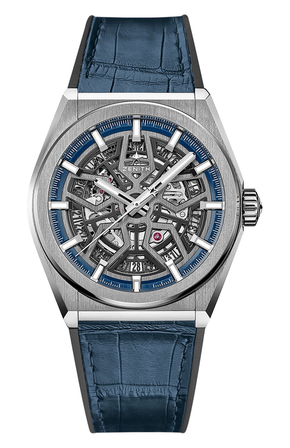 Мужские часы classic ZENITH бесцветного цвета, арт. 95.9000.670/78.R | Фото 1 (Механизм: Автомат; Материал корпуса: Титан; Цвет циферблата: Другое)