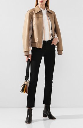 Женские кожаные ботильоны MANSUR GAVRIEL черного цвета по цене 52900 руб., арт. WS20F003KQ | Фото 2 Женские кожаные ботильоны MANSUR GAVRIEL черного цвета, арт. WS20F003KQ | Фото 2