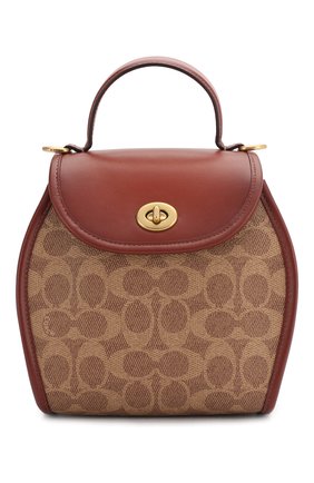 Женская сумка COACH коричневого цвета по цене 31600 руб., арт. 142 | Фото 1 Женская сумка COACH коричневого цвета, арт. 142 | Фото 1