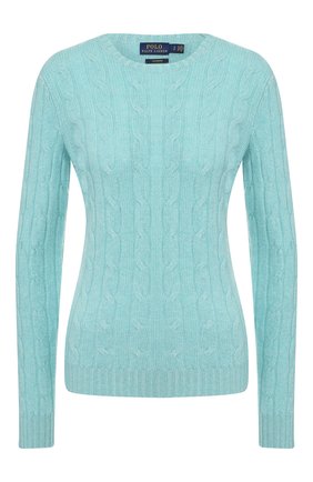 Женская кашемировый пуловер POLO RALPH LAUREN зеленого цвета по цене 38400 руб., арт. 211780379 | Фото 1 Женская кашемировый пуловер POLO RALPH LAUREN зеленого цвета, арт. 211780379 | Фото 1