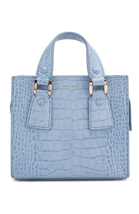 Женская сумка GIORGIO ARMANI голубого цвета по цене 132000 руб., арт. Y1D148/YTE6A | Фото 1 Женская сумка GIORGIO ARMANI голубого цвета, арт. Y1D148/YTE6A | Фото 1