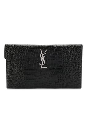 Женские кожаный футляр для документов SAINT LAURENT черного цвета по цене 31800 руб., арт. 565739/DND0N | Фото 1 Женские кожаный футляр для документов SAINT LAURENT черного цвета, арт. 565739/DND0N | Фото 1