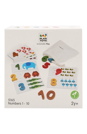 Детского игра числа 1-10 PLAN TOYS разноцветного цвета, арт. 5165 | Фото 1
