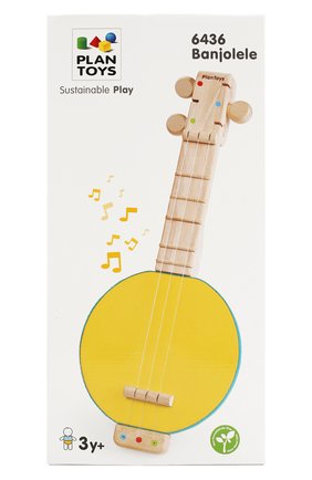 Детского игрушка банджо PLAN TOYS разноцветного цвета, арт. 6436 | Фото 2